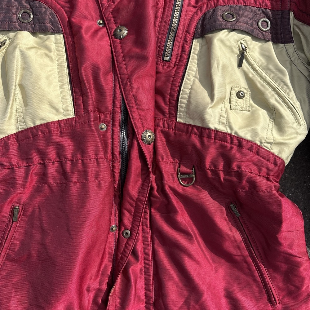 Vintage Descente Ski Jacket Men's Size M Cyber Y2k Winter Baggy Grunge - Picture 6 of 13